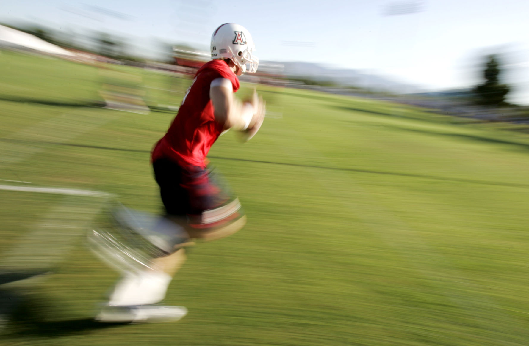 University of Arizona quarterback Nick Foles